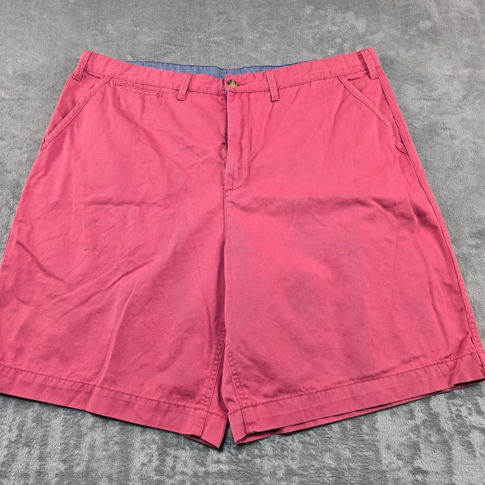Polo Ralph Lauren Shorts Mens 42 Pink Relaxed Fit Cotton Chino Preppy Summer